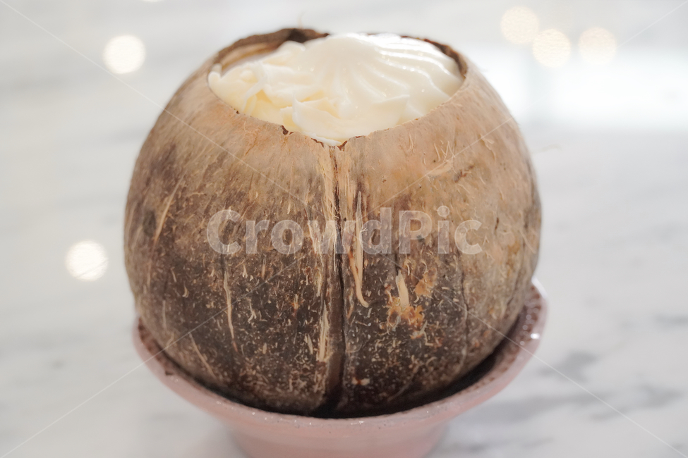 코코넛,아이스크림,간식,후식,차가움,시원함,음식,즐거움,행복,happy,cool,icecream,음식,식재료,요리,food,cook,meal,dishes,food reserves,과일,열매,fruit
