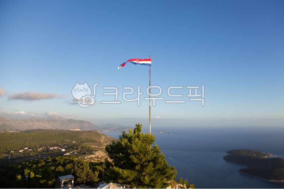 크로아티아,croatia,두브로브니크,dubrovnik,flag,깃발