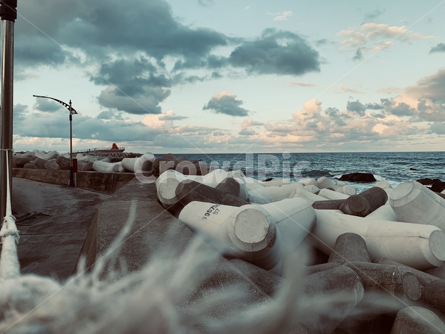 방파재,풍경,하늘,바다,동해,적운,태풍,자연,풍경,nature,landscape