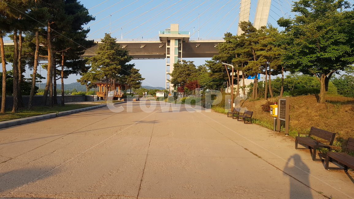 road,도로,아라뱃길,다리,자전거도로