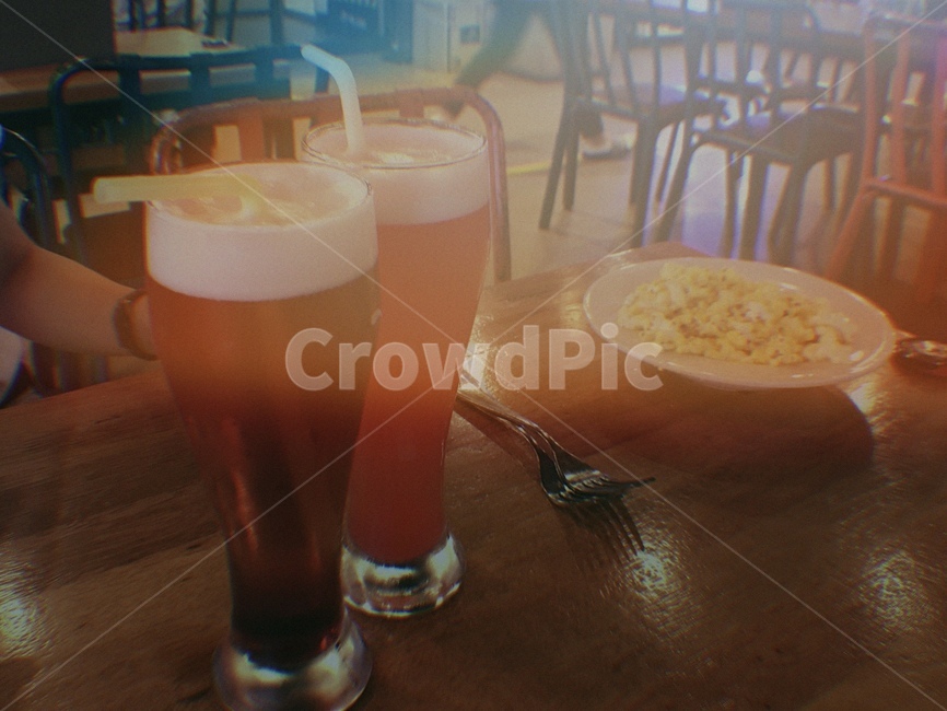 맥주,술자리,식당,약속자리,술,팝콘,포크,식당자리,퇴근,꿀맥주,beer,popcon,술,주류,alcohol