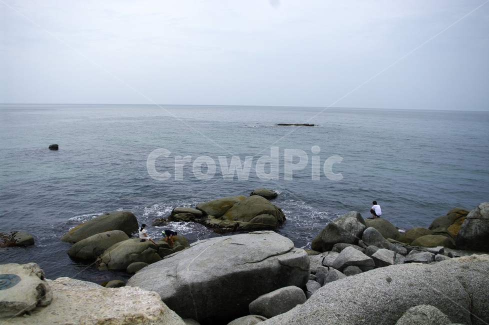 바다,해안,풍경,수평선,낚시,바위,자연,풍경,nature,landscape,promontory,곶