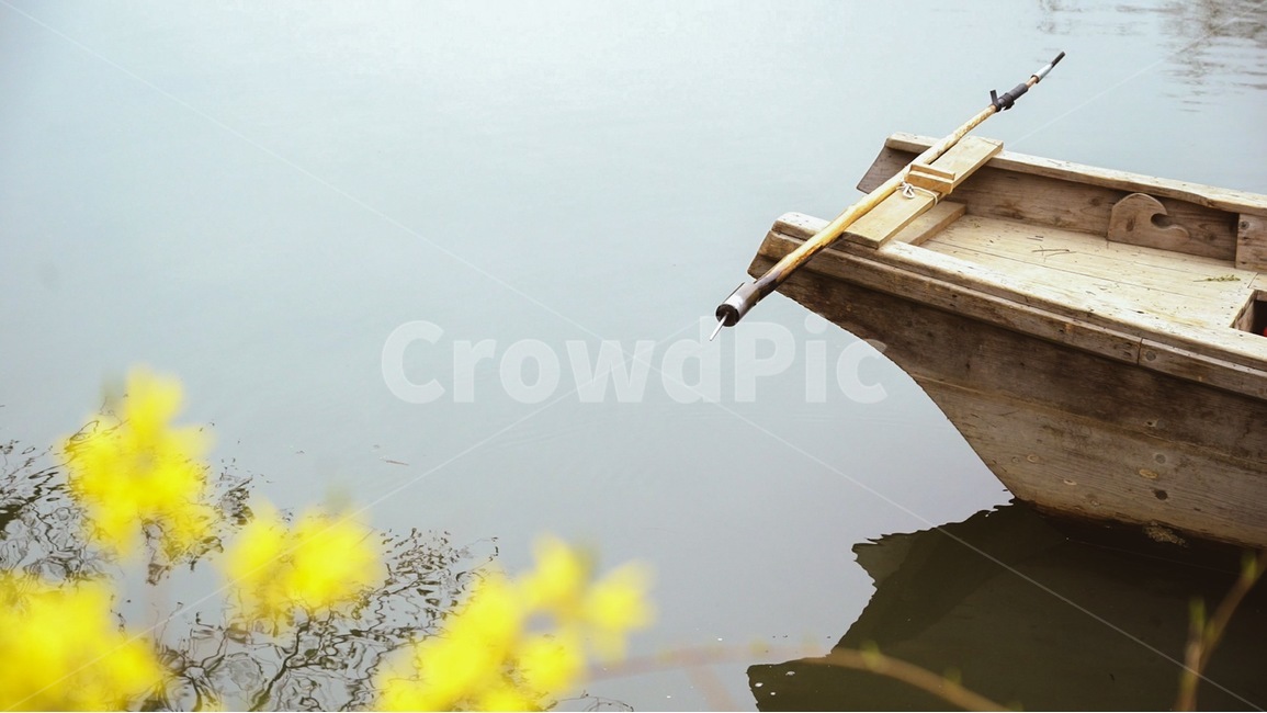 곤돌라,나룻배,봄,꽃,강가,호수,한국민속촌,봄,계절,spring,season,한국전통,한국문화,korean traditional,korean culture,교통,교통수단,traffic,transportation
