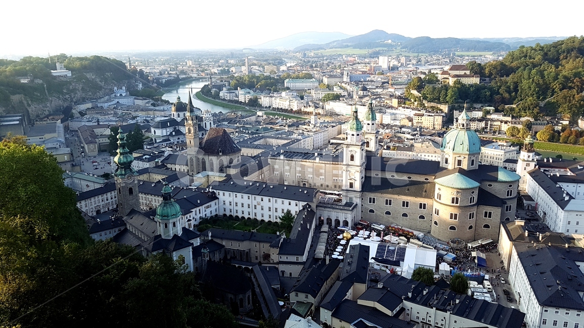 도시,풍경,잘츠부르크,전망대,도시뷰,도시경관,해외,경관,도시전경,건물,오스트리아,경치,호엔잘츠부르크성,동유럽,유럽