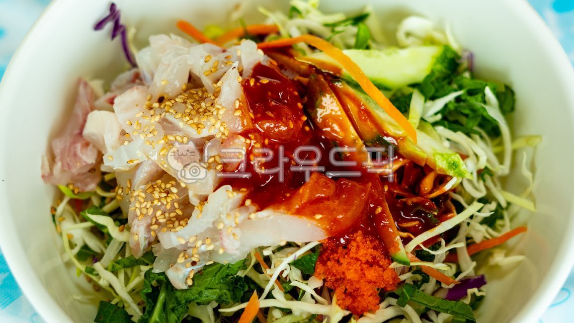 회덮밥,생선,물고기회,음식,food,plant,식물