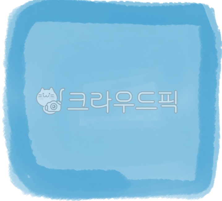 네모, 사각형, 네모모양, 네모이미지, 하늘색, 사진,이미지,일러스트,캘리그라피 - newzing작가