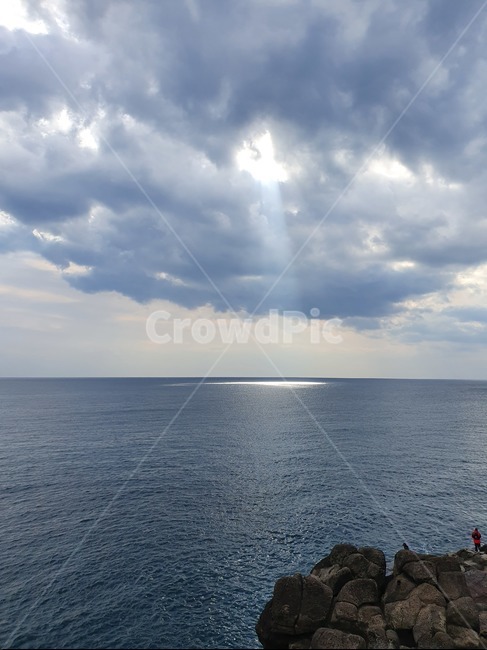 바다,경이로움,신비,해와바다,구름,nature,자연,outdoors,ocean,sea