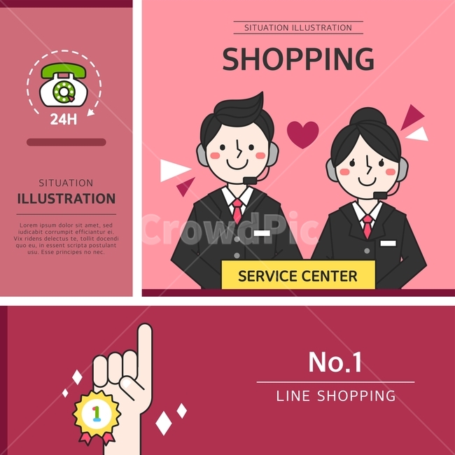 상담원,전화기,상장,쇼핑,아이콘,플랫디자인,일러스트,쇼핑,shopping,그래픽,일러스트레이션,graphic,illustration