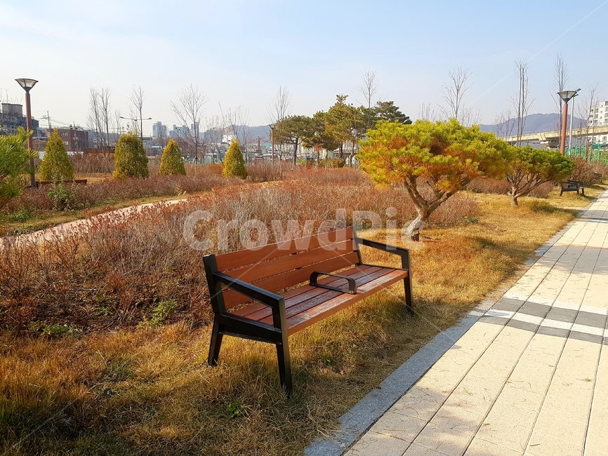의자,공원,벤치,겨울,휴식,공터