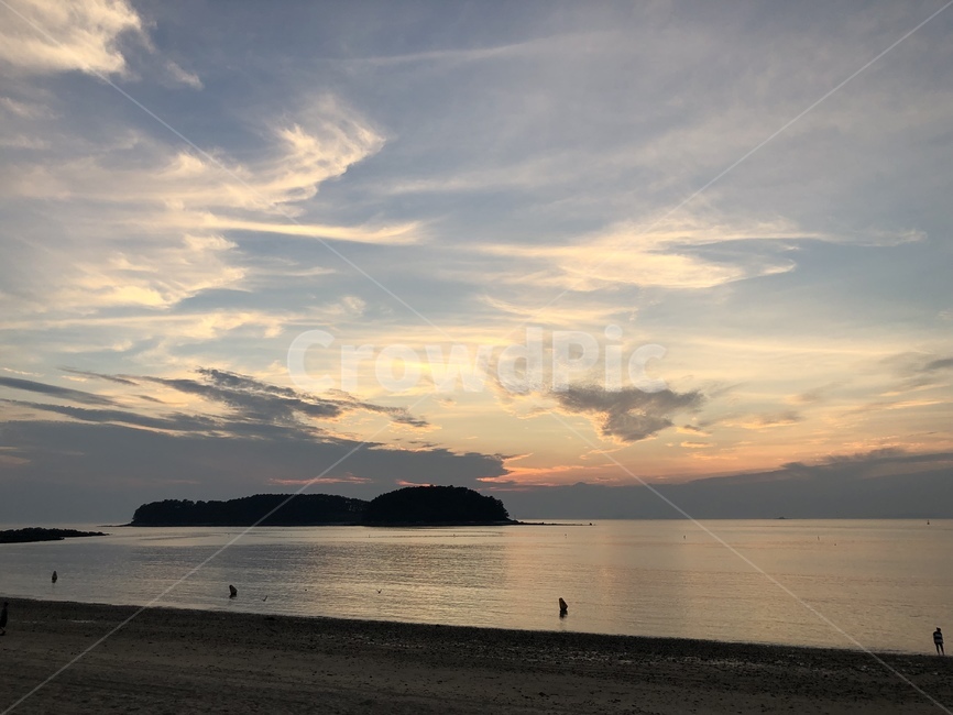 nature,자연,바다,sea,ocean,land,땅,outdoors,옥외,해안선,shoreline,water,물,노을,sunset,자연,풍경,nature,landscape