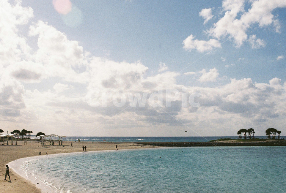 자연,바다,하늘,평화,평온,해변,햇빛,beach,nature,풍경,필름카메라,필름,감성