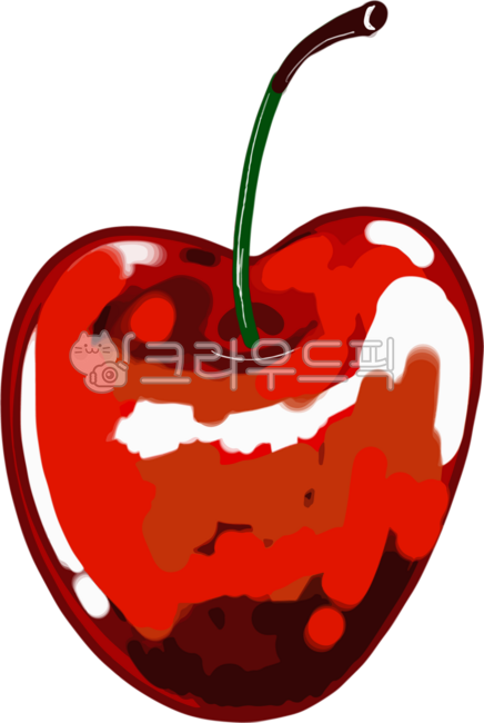 체리,일러스트,체리그림,cherry,체리일러스트,fruit,food,음식,과일일러스트,열매,손그림