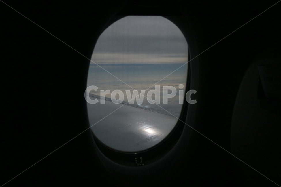 window,창문,구름,하늘,비행기,비행