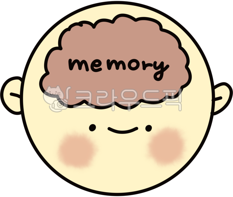 memory, 기억, 뇌, 두뇌, brain, 사진,이미지,일러스트,캘리그라피 - cookyimage작가