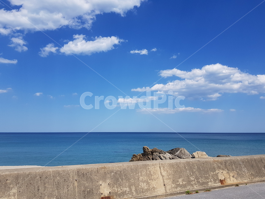 바다,sea,ocean,구름,cloud,길,blue,푸른,파랑,하늘색,하늘,sky,자연,nature,흰색,하얗다,예쁜,beautiful