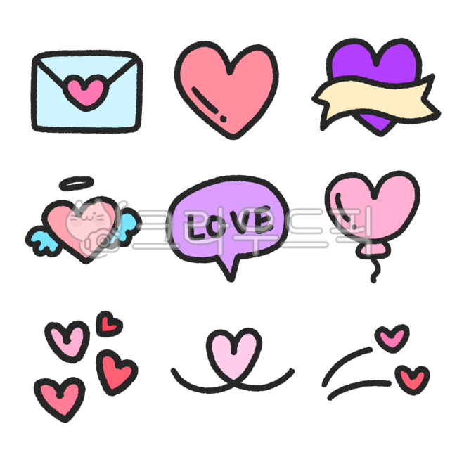 love,mind,heart picture,hand drawing,heart illustration,icon,sticker,png,heart,speech bubble,envelope,Dakku,design elements,letter,illustration,decoration,collection of hearts