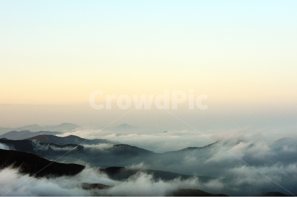 운해,구름,백두대간,풍경,산,mountain,cloud,자연,풍경,nature,landscape,outdoors,옥외,weather,날씨