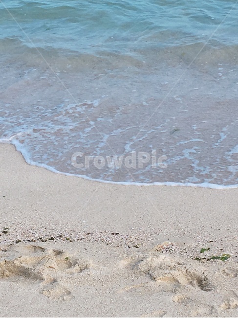 제주도,해변,협재해수욕장,파도,푸른빛,에메랄드색