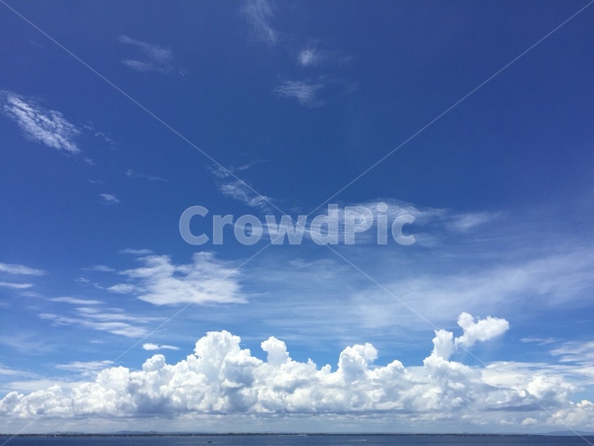 구름,하늘,수평선,맑은하늘,바다,흰구름,푸른바다,자연,풍경,nature,landscape,azure sky,푸른 하늘,sky,outdoors,옥외
