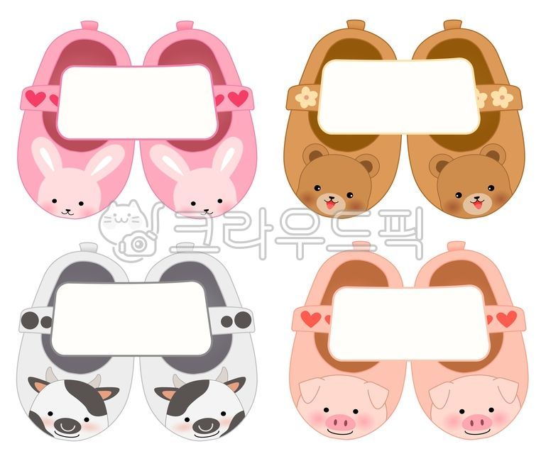 Kindergarten name tag,bear drawing,Nameplate illustration,animal slippers,character,name sticker,Daycare name tag,rabbit,animal sandals,nameplate,brand,Kindergarten design,rabbit slippers,Pig drawing,Day care Center,Indoor shoe name tag,Gulp,Bear name tag