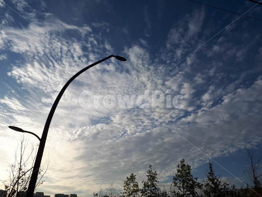 파란하늘,하늘,구름,맑은날씨,미세먼지,자연,풍경,nature,landscape,lamp post,램프 포스트