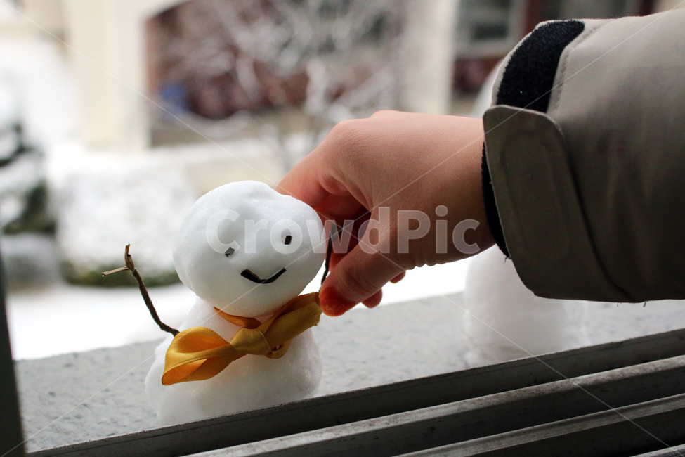 handrail,banister,난간,눈사람,눈,날씨,겨울,snowman