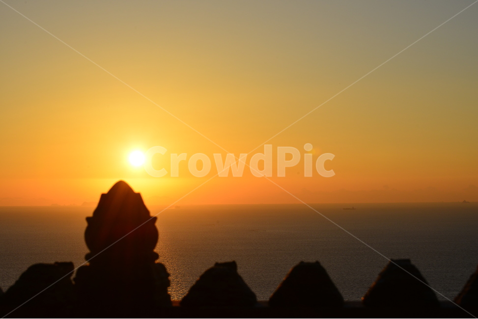 향일암일출,일출,아침,여명,해돋이,outdoors,옥외,nature,자연,light,빛,flare,플레어,sunlight,햇빛,sky,하늘,redsky,붉은하늘,dawn,새벽
