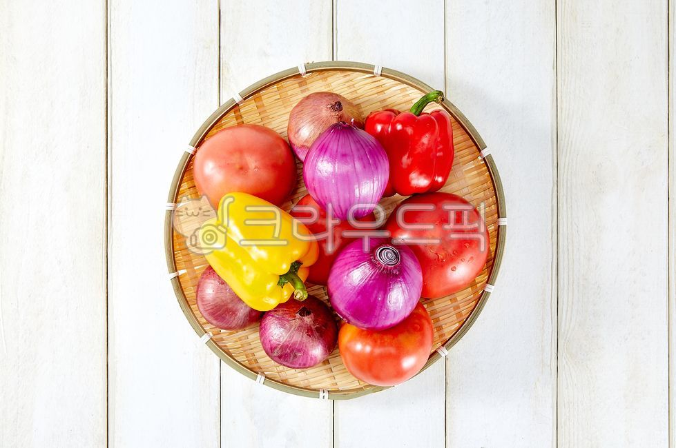 토마토, 양파, 적양파, 빨간양파, 파프리카, 사진,이미지,일러스트,캘리그라피 - 포토비작가