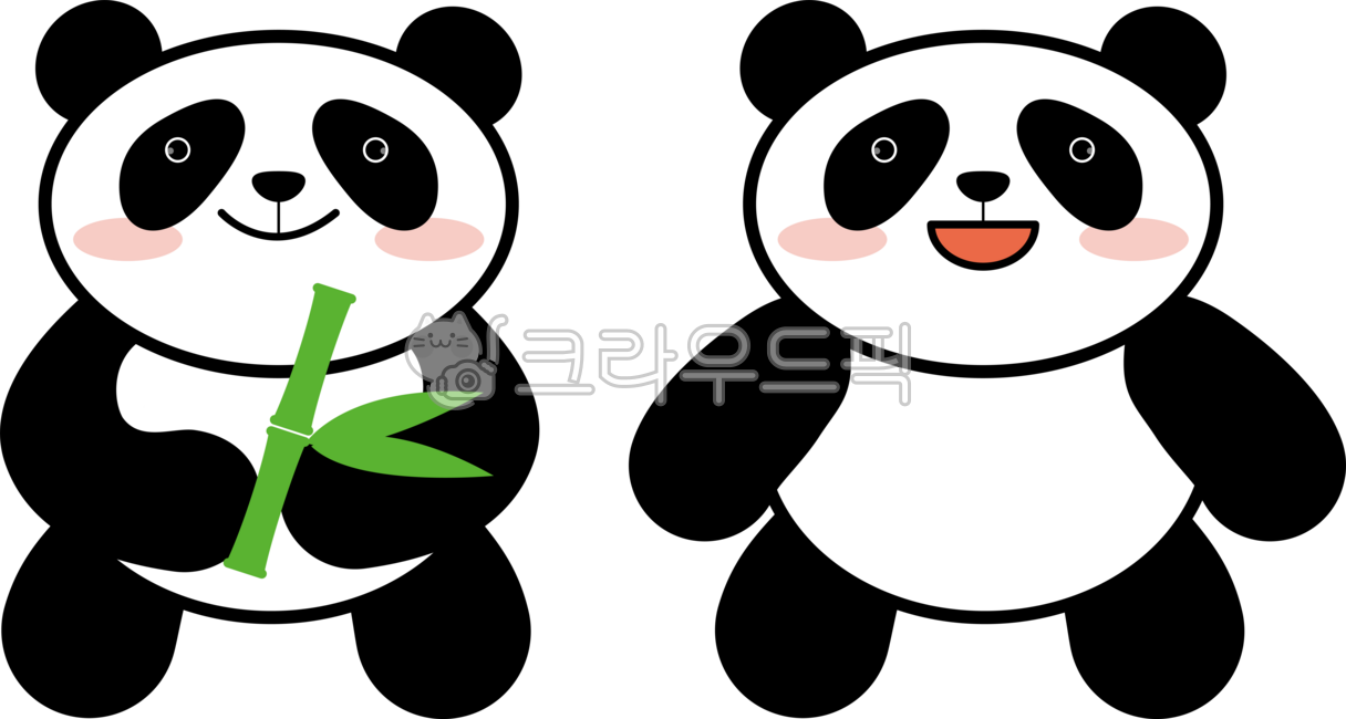 판다, panda, 동물, animal, 귀여운판다, 사진,이미지,일러스트,캘리그라피 - 안갱작가