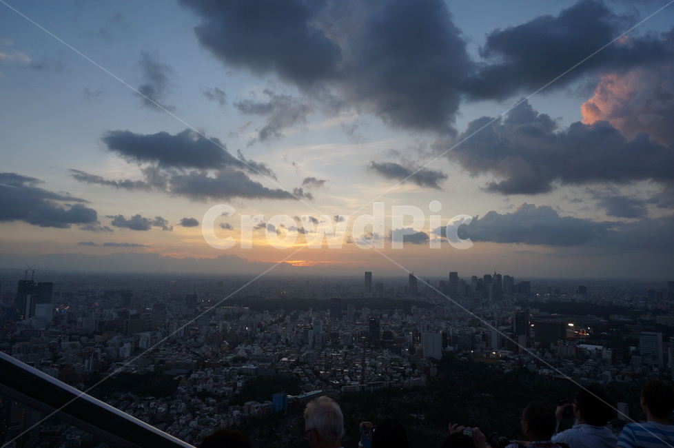 landscape,경치,풍경,outdoors,aerialview,city,building,도시,노을