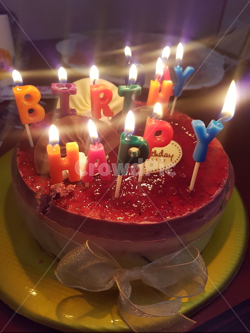 음식,케이크,생일,촛불,축하