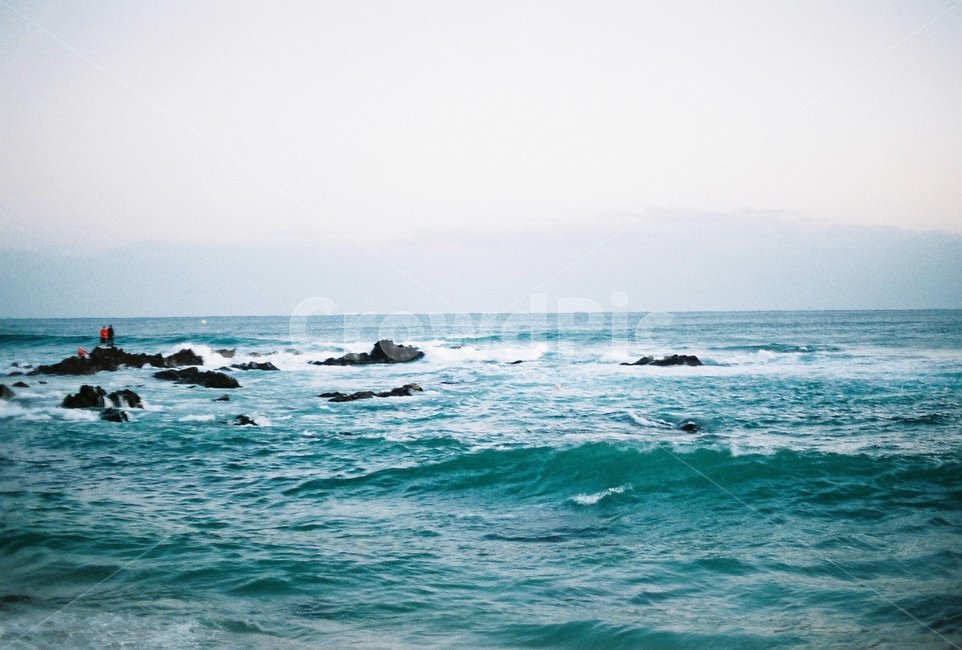 정동진,바다,파도,파란바다,필름사진,자연,풍경,nature,landscape,감성,sensible,feeling,water,물,sea,outdoors,옥외,ocean,대양