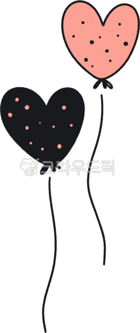 Valentine's Day,Anniversary,Love,Valentine's Day,Anniversary,Love,Heart,Black,Simple,Modern,Illustration,White Day,Balloon,Pink,Decoration,Decoration,Balloon,Heartballoon,Heart Balloon