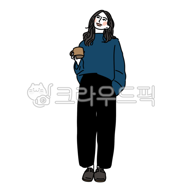 사람,사람일러스트,드로잉,사람드로잉,자연스러운포즈,소스,디자인소스,패션일러스트,겨울패션,person