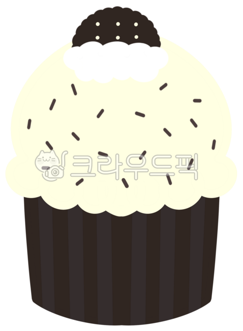 머핀,머핀일러스트,머핀그림,컵케이크,디저트,빵,머핀아이콘,오레오머핀,딸기머핀,체리머핀