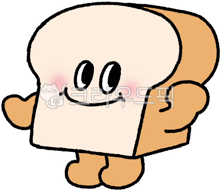 식빵,빵,베이커리,bread,빵png,일러스트,손그림,드로잉,귀여운,스티커,png,다꾸,꾸미기