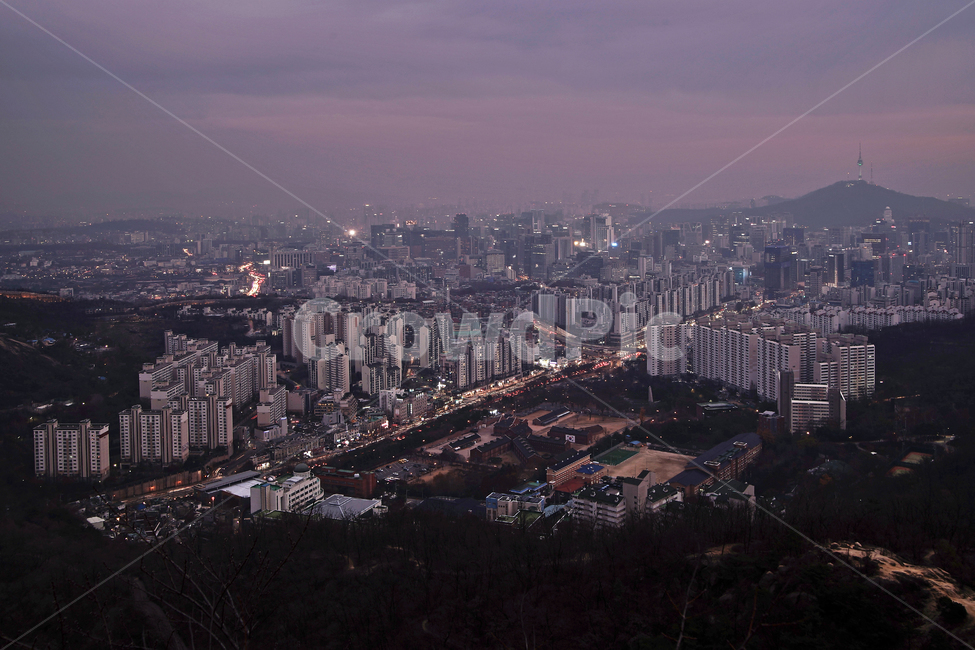 도심풍경,서울,서대문구,안산,노을,석양,아파트,건물,독립공원,도시,풍경,city,landscape,한국도시풍경,한국도시경관,korea cityscape