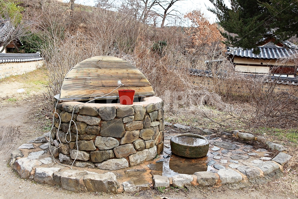 우물,물,샘물,식수,생수,자연,풍경,겨울