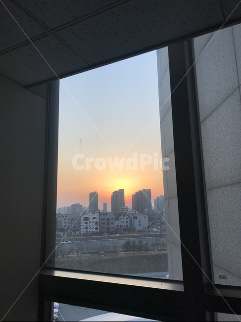 창문,노을,sunset,nature,자연