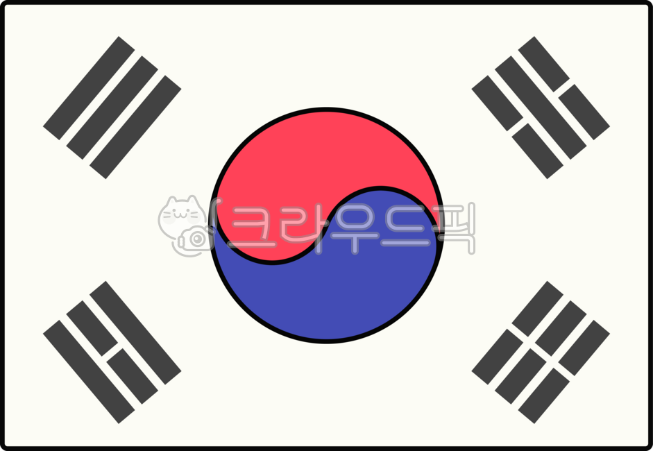 태극기,국기,대한민국국기,한국국기,태극기일러스트,태극기그림