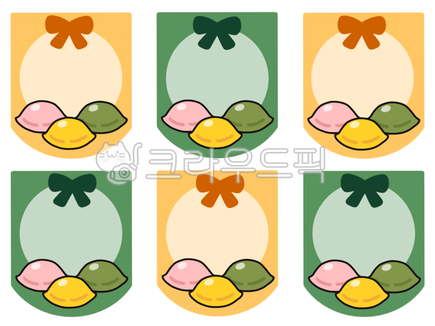 가랜드,송편,추석,송편가랜드,추석가랜드,리본