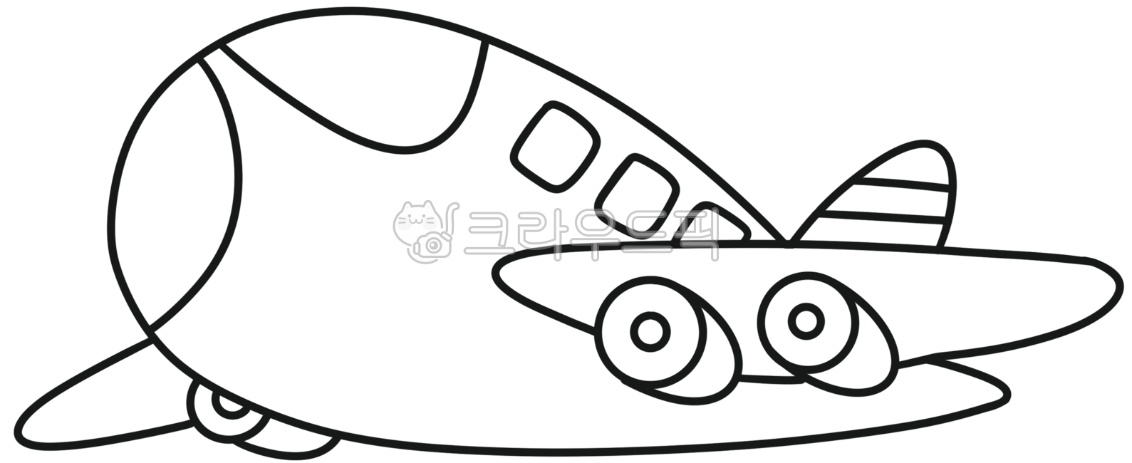 대중교통,비행기,항공교통수단,교통수단,일러스트,색칠도안,유치원색칠도안