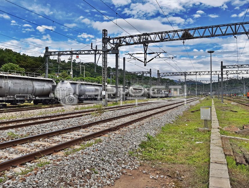 컨테이너기지,오봉역,기찻길,철로,기차,화물열차