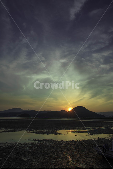 하동,하동포구,일몰,갯벌,구름,자연,풍경,nature,landscape,해변,바다,beach,sea,flare,플레어,light,빛,outdoors,옥외,sunlight,햇빛,sky,하늘