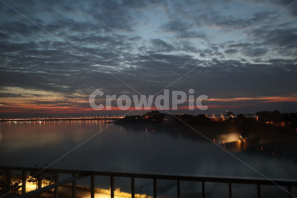 난간,shoreline,해안선,water,바다,ocean,연안,인천,저녘,노을,옥외,갯벌,바닷가