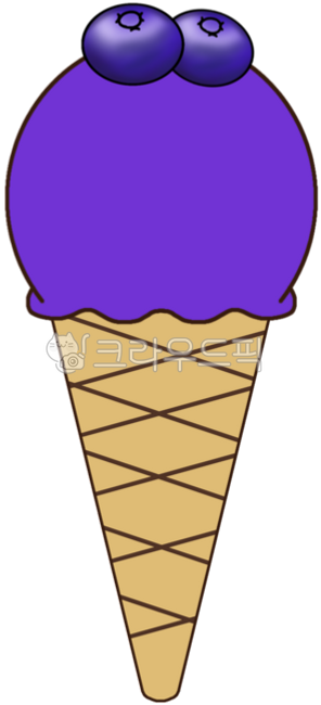 아이스크림,콘아이스크림,아이스크림콘,젤라또,icecream,icecreamillustration,gellato,보라색아이스크림,블루베리아이스크림