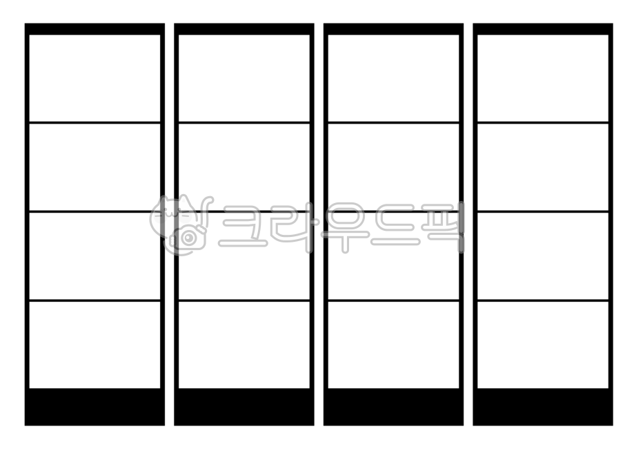 프레임, 사진, 인생네컷, 네컷프레임, 테두리, 사진,이미지,일러스트,캘리그라피 - 예레니작가