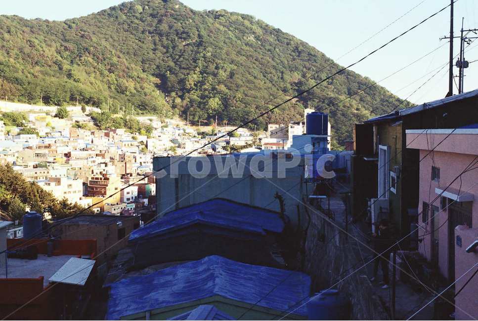 동네,마을,달동네,산,햇빛,sunshine,mountain,town,smalltown,film,filmphotography