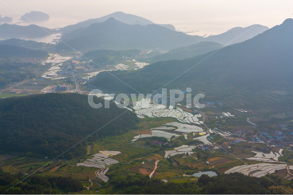 푸르름,통영,바닷가,미륵산정상,산과바다,자연,풍경,nature,landscape,경치,outdoors,옥외,scenery,aerial view,조감도