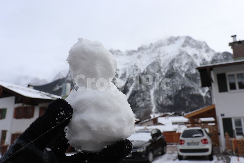 눈사람,독일,snowman,mittenwald,알프스,스노우맨,겨울,풍경